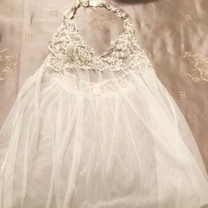 Victoria Secrets lace and mesh baby doll